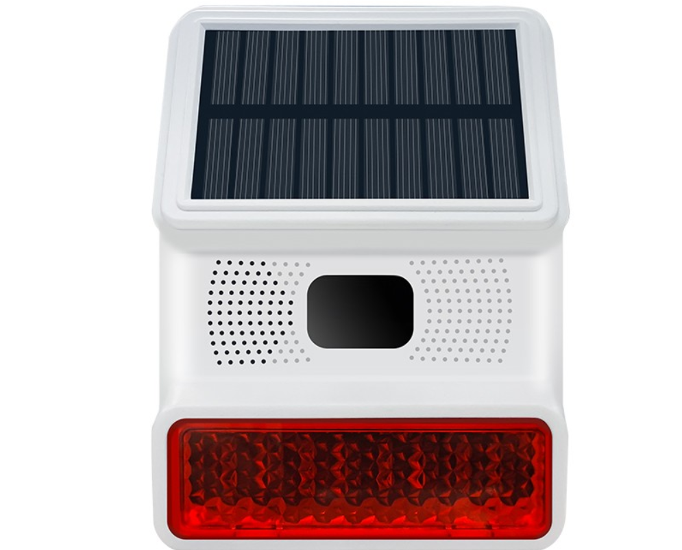 無(wú)線戶外太陽(yáng)能聲光報(bào)警器